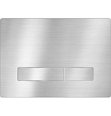 Клавиша смыва KK POL Vitrum Metal Slim 350/PSM/005-00-00 Нержавеющая сталь