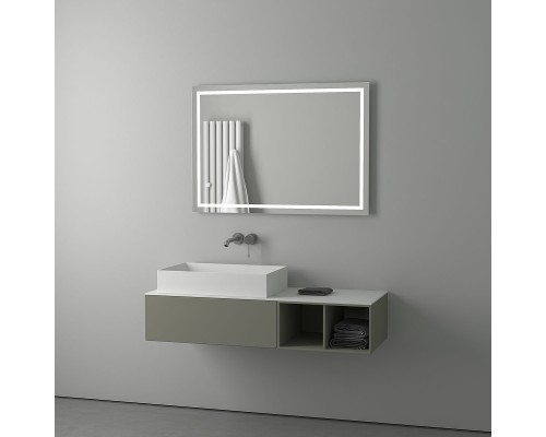 Зеркало Evoform Ledline 70x100 с подсветкой 29.5 W - без выключателя