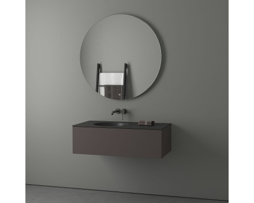 Зеркало Evoform Ledshine d100 с подсветкой 27 W - сенсорный выключатель - нейтральный белый свет