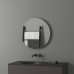 Зеркало Evoform Ledshine d60 с подсветкой 15 W - сенсорный выключатель - теплый белый свет