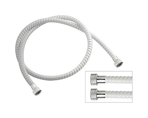 Душевой шланг Remer 334bi150 Белый матовый