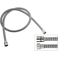 Душевой шланг Remer 334CNNC150brass Хром Черный