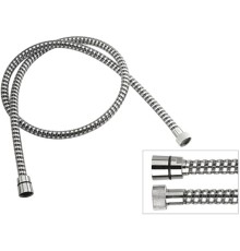 Душевой шланг Remer 334CNNC150brass Хром Черный
