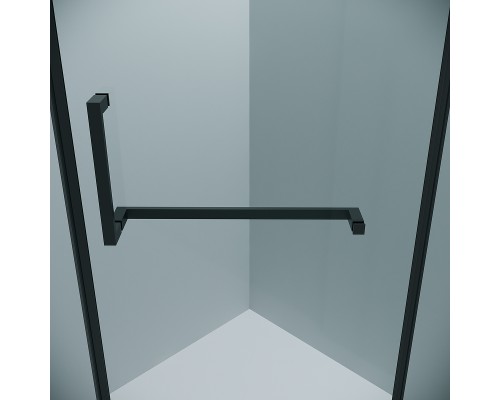 Душевой уголок Grossman Pragma 100х100 302.K33.03.1010.21.00 профиль Черный матовый стекло прозрачное