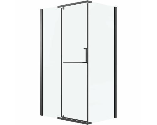 Душевой уголок Grossman Pragma 120х90 120.K33.03.1290.21.00 профиль Черный матовый стекло прозрачное