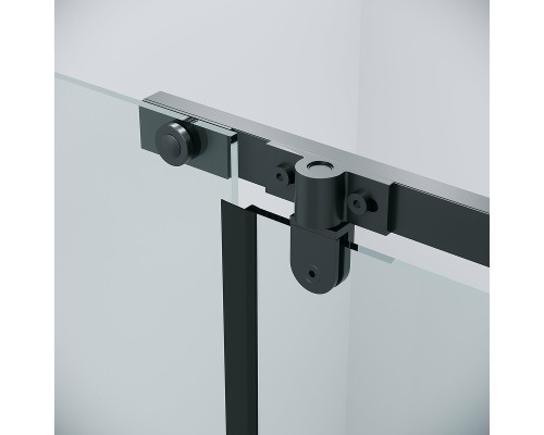 Душевой уголок Grossman Pragma 120х90 120.K33.03.1290.21.00 профиль Черный матовый стекло прозрачное