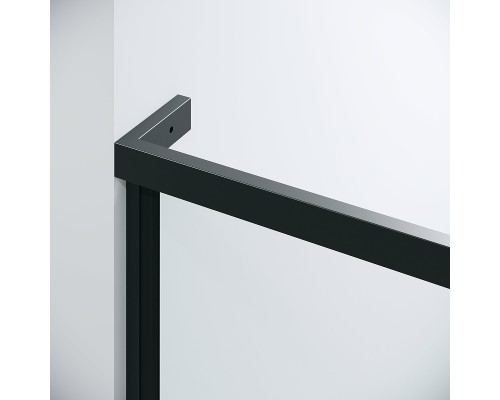 Душевой уголок Grossman Pragma 120х90 120.K33.03.1290.21.00 профиль Черный матовый стекло прозрачное
