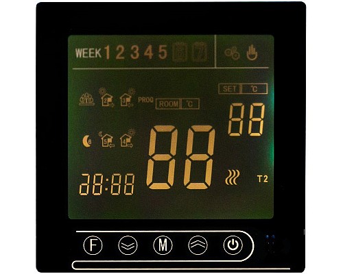 Электрический полотенцесушитель Boheme Flat 725-GM Антрацит