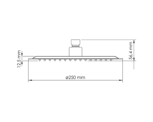 Душевая система WasserKRAFT Asphe A7751.338.329 Розовое золото