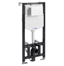 Инсталляция WasserKRAFT Aller 10TLT.010.ME.WM02 для унитаза с Белой матовой клавишей смыва