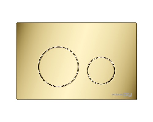 Инсталляция WasserKRAFT Aller 10TLT.010.ME.PG02 для унитаза с клавишей смыва Золото