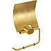 Держатель туалетной бумаги Remer Lounge LN60BG с крышкой Золото брашированное