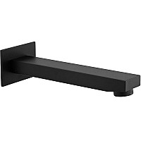 Излив для смесителя Remer Qubica 91QNO Черный матовый