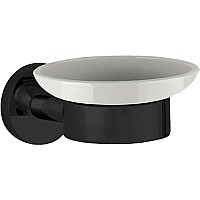 Мыльница Remer Guest GS10CFP Черный хром брашированный