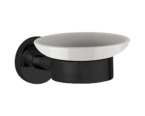 Мыльница Remer Guest GS10CFP Черный хром брашированный