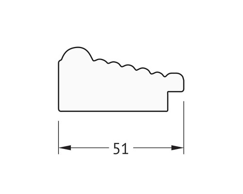 Зеркало Evoform Octagon 49х49 BY 3661 в багетной раме - Сухой тростник 51 мм