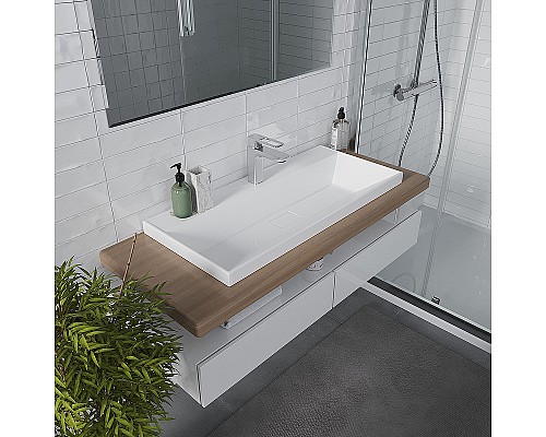 Раковина Madera Classica Slim 80 4627173210898 Белая