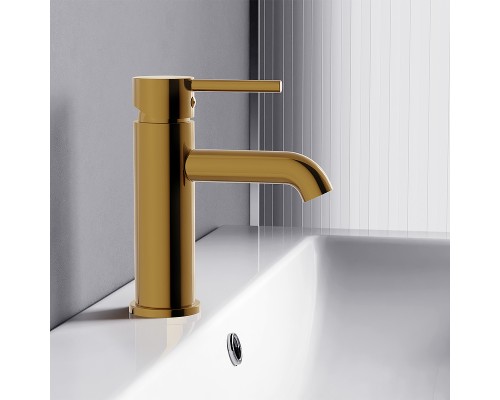 Смеситель для раковины Damixa Scandinavian Pure 360210600 Золото