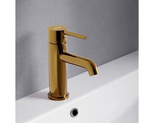 Смеситель для раковины Damixa Scandinavian Pure 360210600 Золото