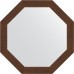 Зеркало Evoform Octagon 73х73 в багетной раме - Мозаика античная медь 70 мм