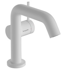 Смеситель для раковины Hansgrohe Tecturis S Белый матовый