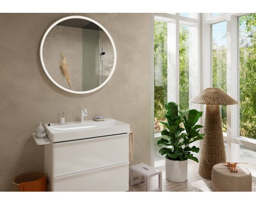 Смеситель для раковины Hansgrohe Tecturis S 73320700 Белый матовый