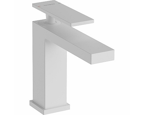 Смеситель для раковины Hansgrohe Tecturis E 73010700 Белый матовый