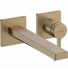 Смеситель для раковины Hansgrohe Tecturis E 73051140 Бронза