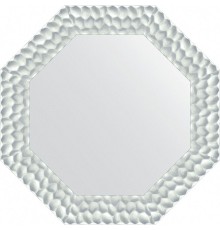 Зеркало Evoform Octagon 67х67 в багетной раме - Перламутровые дюны 89 мм