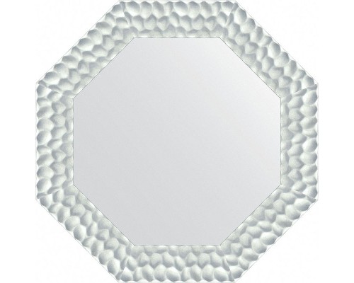 Зеркало Evoform Octagon 67х67 в багетной раме - Перламутровые дюны 89 мм