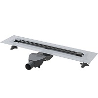 Душевой лоток Boheme B&T Infinity 60 981-60-GM с решеткой Оружейная сталь