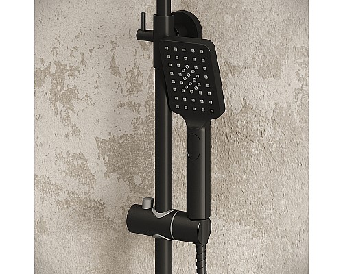 Душевая система Grossman Cosmo 500.K35.02.210 Черная матовая