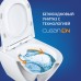 Комплект унитаза Cersanit City Smart CO DPL EO Slim с сиденьем Микролифт и инсталляцией Link Pro с клавишей смыва Хром глянцевый