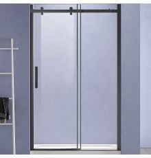 Душевая дверь Vincea Como-N 160 VDS-4CN160CLB профиль Черный стекло прозрачное