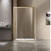 Душевой уголок Vincea Garda 120x90 VSR-1G9012CLG профиль Брашированное золото стекло прозрачное