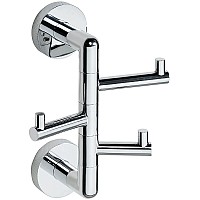 Тройной крючок Bemeta Stella 166206072 поворотный Хром