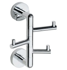 Тройной крючок Bemeta Stella 166206072 поворотный Хром