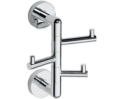 Тройной крючок Bemeta Stella 166206072 поворотный Хром