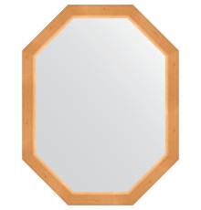 Зеркало Evoform Octagon 71х91 в багетной раме - Сосна 62 мм
