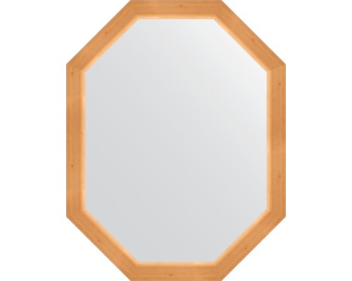 Зеркало Evoform Octagon 71х91 в багетной раме - Сосна 62 мм