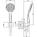 Душевой гарнитур Gessi Emporio Shower 47323#299 Черный матовый