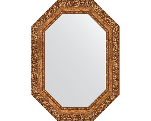 Зеркало Evoform Octagon 55x75 BY 7145 в багетной раме - Виньетка бронзовая 85 мм