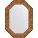 Зеркало Evoform Octagon 55x75 BY 7145 в багетной раме - Виньетка бронзовая 85 мм