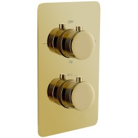 Смеситель для душа Boheme Cell 134-3-G с термостатом Золото