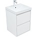 Тумба под раковину Aquanet Милан 50 336366 подвесная Белый глянец