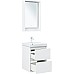Тумба под раковину Aquanet Милан 50 336366 подвесная Белый глянец