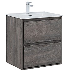 Тумба под раковину Aquanet Милан 60 336372 подвесная Дуб рошелье