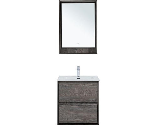 Тумба под раковину Aquanet Милан 60 336372 подвесная Дуб рошелье