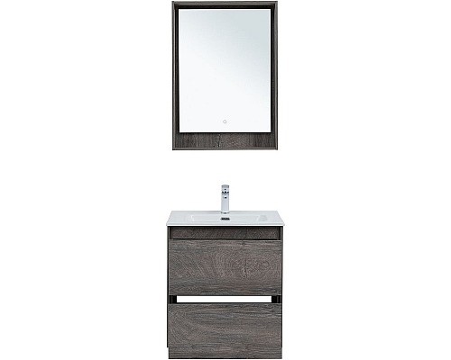 Тумба под раковину Aquanet Милан 60 336372 подвесная Дуб рошелье