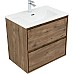 Тумба под раковину Aquanet Милан 70 336378 подвесная Дуб рустикальный